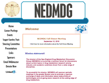 Tablet Screenshot of nedmdg.org
